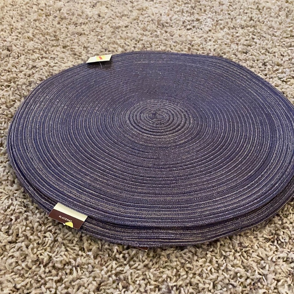 5 Purple William Sonoma Place Mats